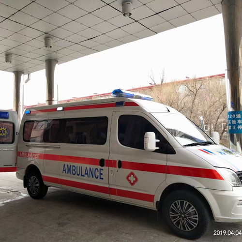 小板镇救护车出租服务案例2